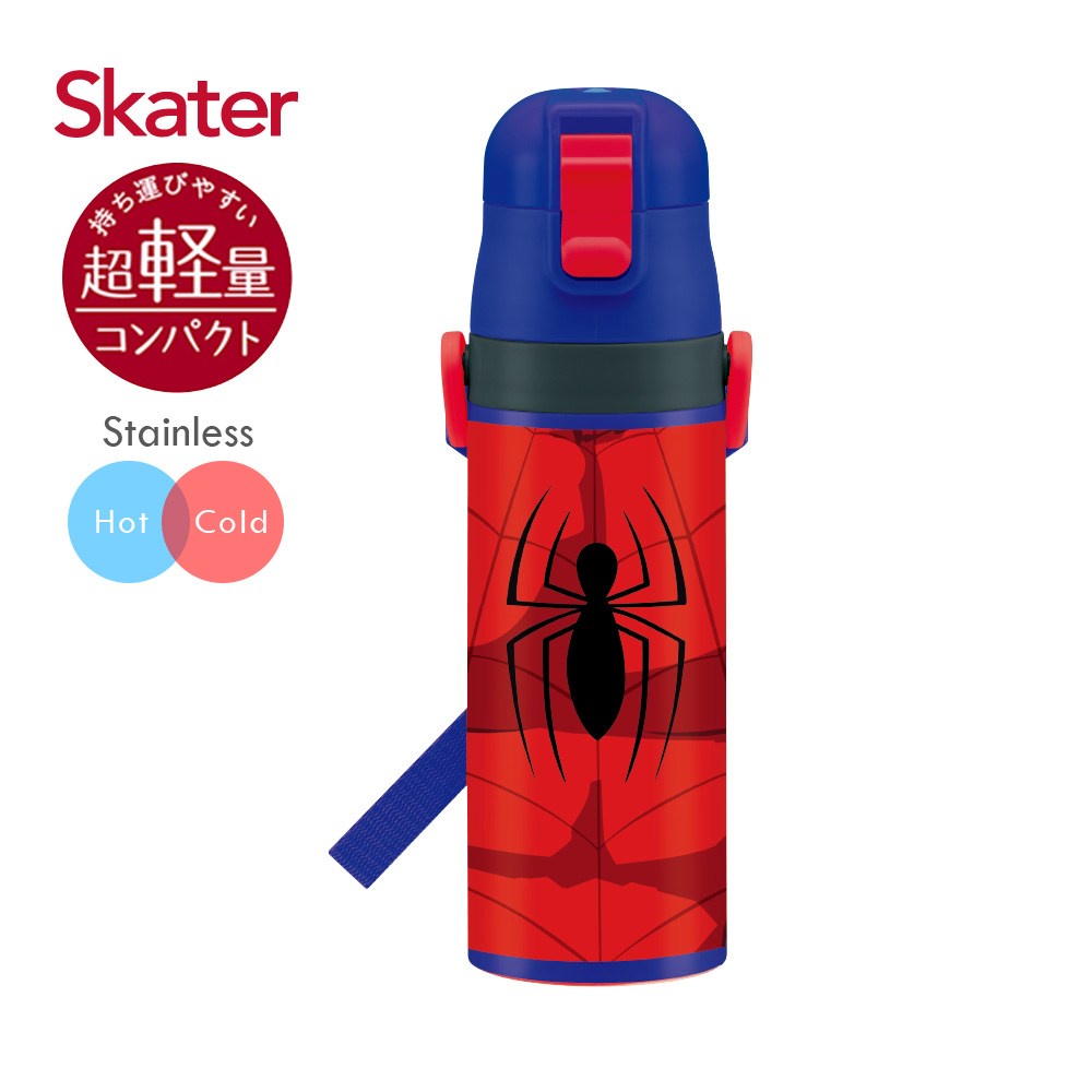 【HOLA】Skater 直飲不鏽鋼保溫瓶360ml 蜘蛛人