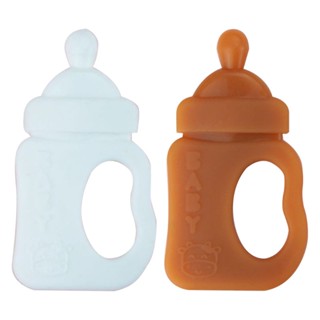 Wrc 不含 BPA 哺乳安撫奶嘴嬰兒矽膠牙膠新生兒奶瓶磨牙玩具