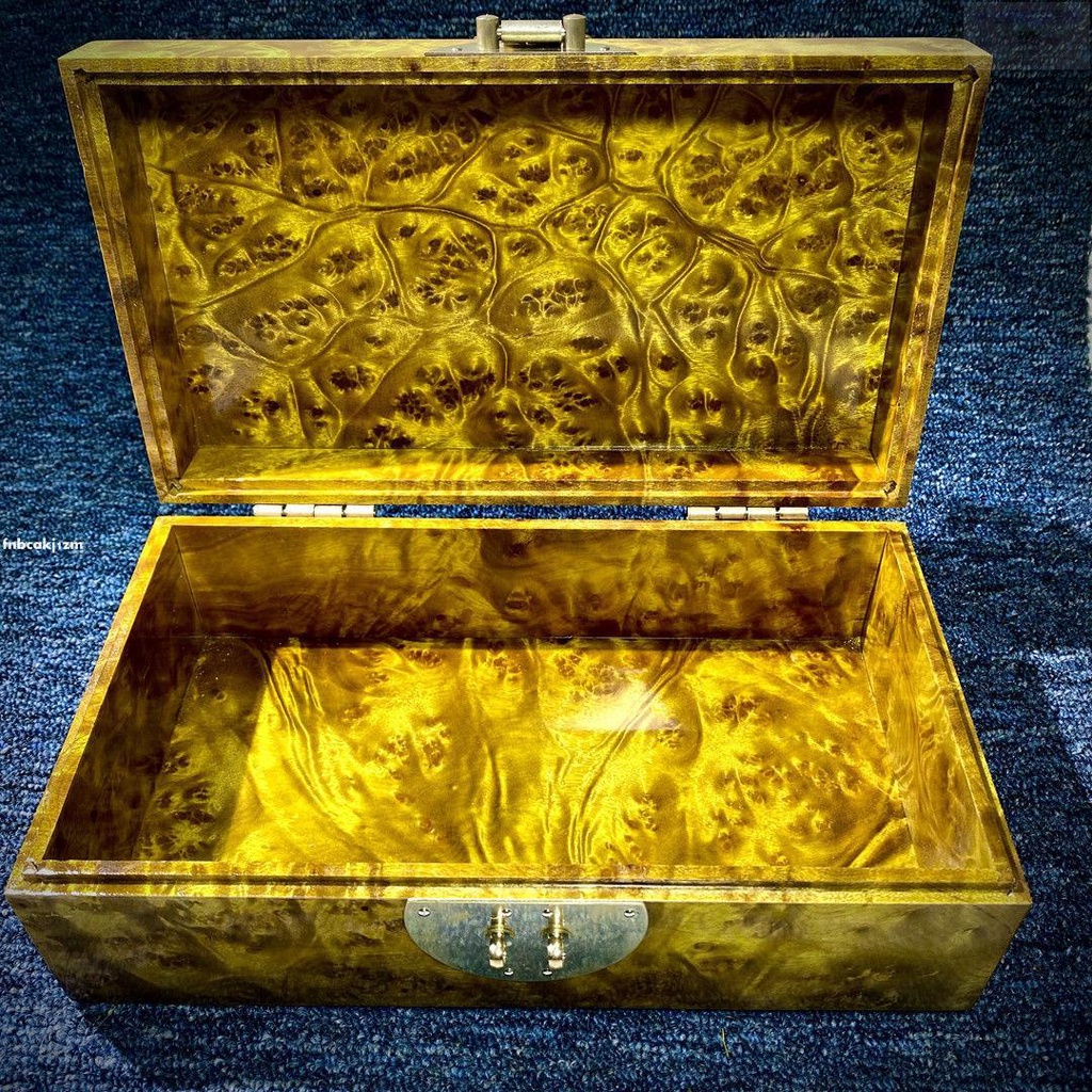 【紳士】收納盒 金絲楠木首飾盒珠寶盒茶葉盒收納盒大葉楠實木獨板黃金樟禮品盒