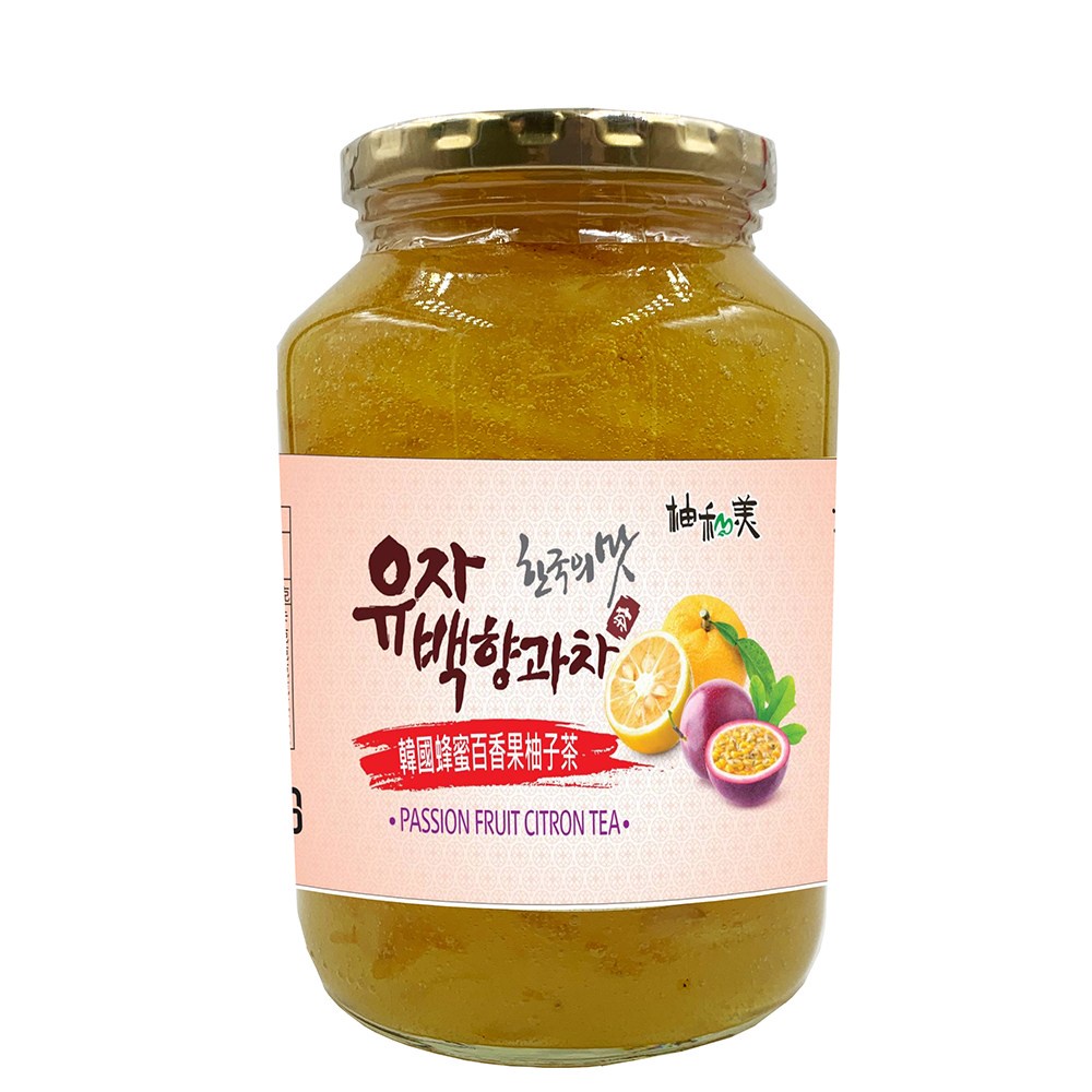 【HOLA】韓國蜂蜜百香果柚子茶(果醬)