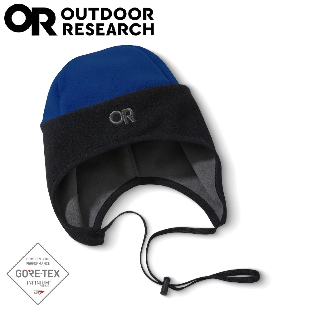 【Outdoor Research 美國 PERUVIAN 防風保暖帽《經典藍》】243546/毛帽/刷毛帽/休閒帽