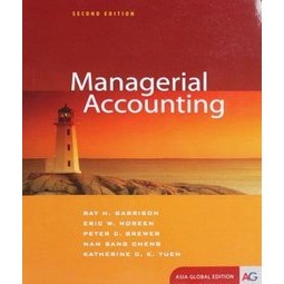 【原文】Managerial Accounting 2/e Garrison 9781259011825 &lt;華通書坊/姆斯&gt;