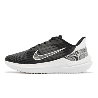 Nike 慢跑鞋 Wmns Air Winflo 9 PRM 黑 白 女鞋 路跑 運動鞋【ACS】 DR9831-001