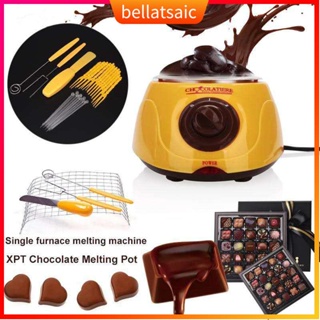 Electric Chocolatiere Chocolate Melting Pot Machine Set