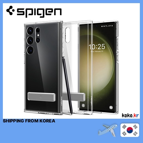 SAMSUNG Spigen 三星 Galaxy S23 Ultra 保護殼 Ultra Hybrid S 帶贈品