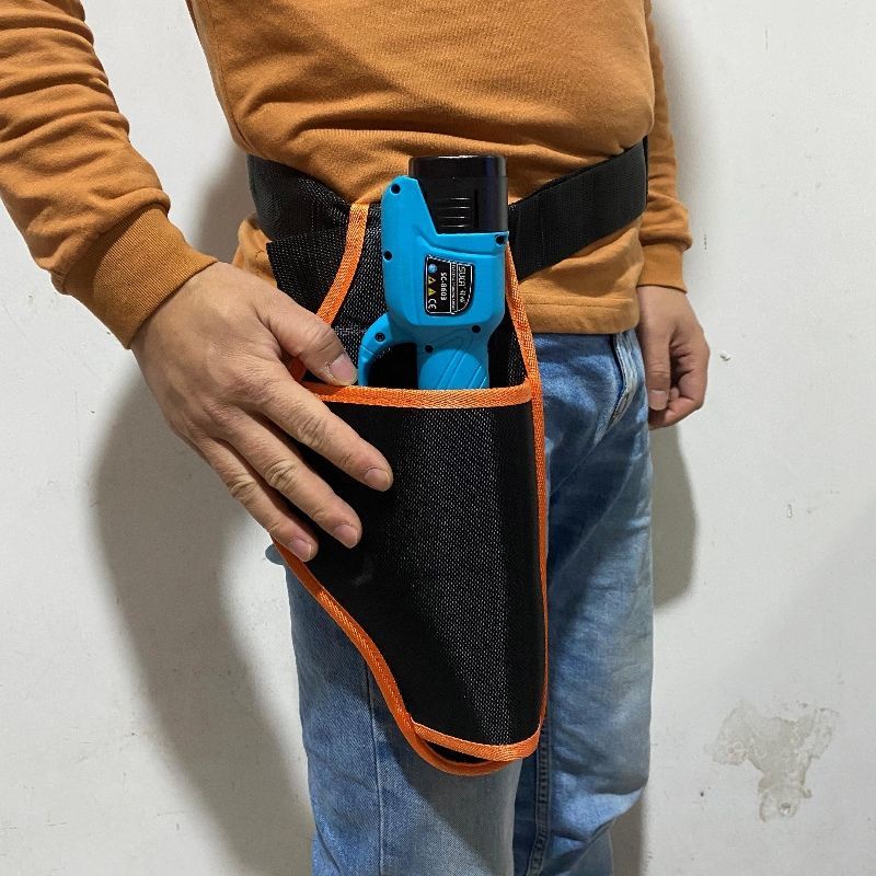 舒暢電動修枝剪專用腰包 多功能挎包超強工具包鋰電剪刀套 含腰帶