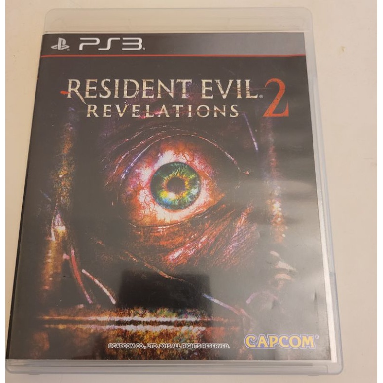 PS3 原版遊戲片 惡靈古堡：啟示2 resident evil revelations 2 中英文版 有盒書 近全新