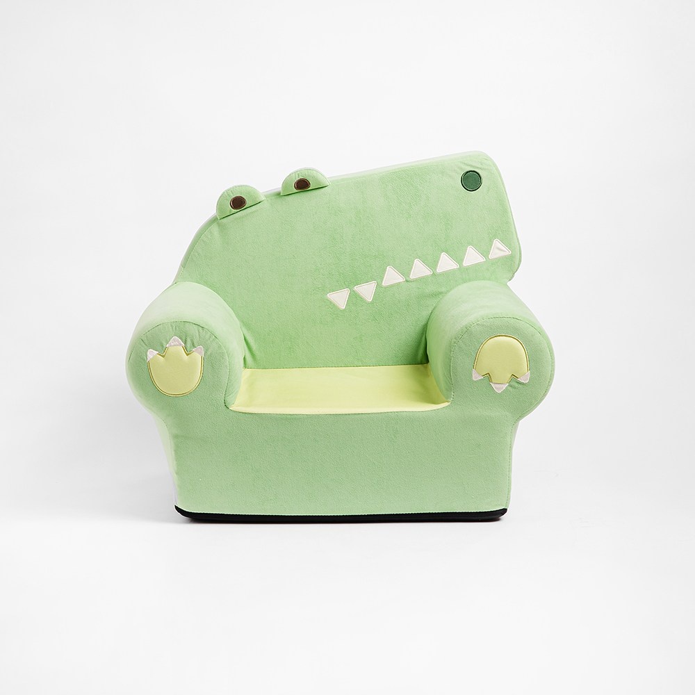 【HOLA】動物數字抗菌造型小沙發-鱷魚