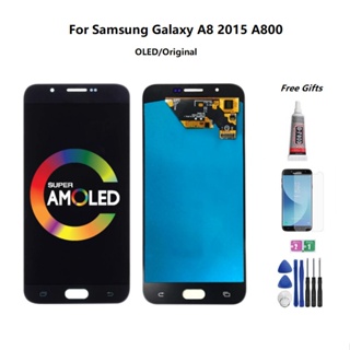 ☂原廠OLED適用於三星Samsung Galaxy A8 2015 A800 A800F?螢幕