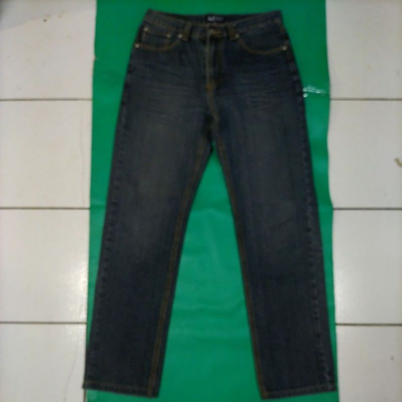 義大利製 Armani Jeans 亞曼尼 高級純棉 牛仔褲 長褲 30吋腰