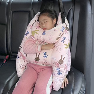 【CarNest】兒童靠枕 寶寶抱枕 車用汽車睡枕 抱枕兩用汽車頭枕護頸枕車用用品
