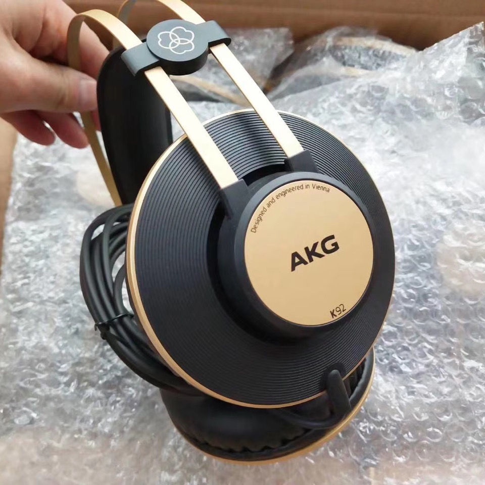 庫存 AKG/愛科技 k92 大耳罩頭戴式專業錄音編曲混音監 OQ8X