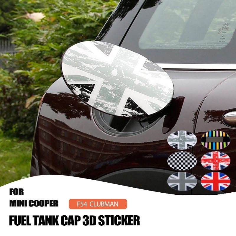 英國國旗汽車汽油柴油油箱蓋氣蓋貼紙貼花適用於 Mini Cooper S JCW Clubman F54 汽車造型汽車配