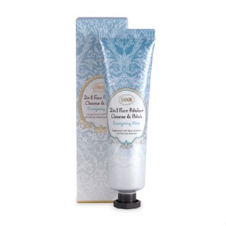 [現貨］快速出貨 Sabon 二合一臉部純淨磨砂膏 薄荷 清涼 潔凈 60ml