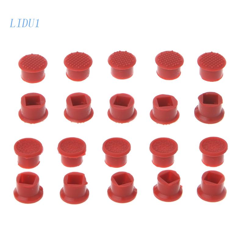 Lidu1 10 件/包適用於聯想 IBM 紅色 Thinkpad 筆記本電腦指針 TrackPoint 帽