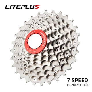 Liteplus 7 速飛輪 11-28T 11-30T 適用於 Brompton 折疊自行車改裝外 7 速飛輪腳踏車