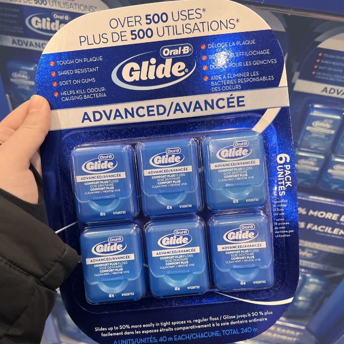 【Emily.S】現貨🎈開發票🎈COSTCO｜歐樂B 牙線組｜加拿大代購 ORAL-B Glide Advanced