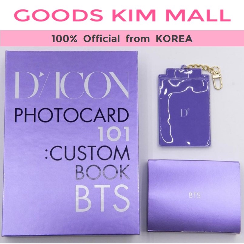 (Goodskimmall Pob) BTS DICON PHOTOCARD 官方 BTS 101:CUSTOM boo