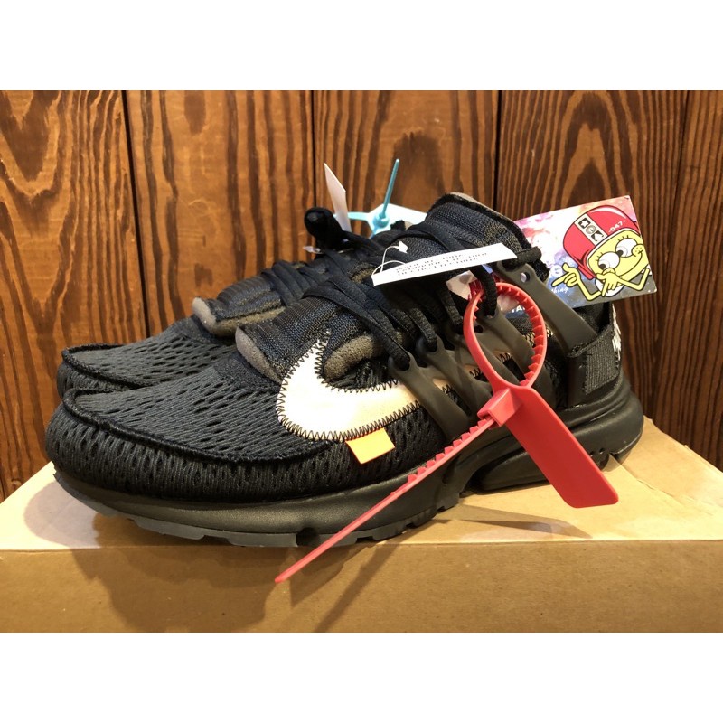 NIKE AIR PRESTO 魚骨 x OFF WHITE 黑色 AA3830-002