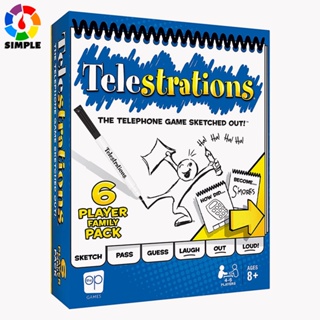 【桌遊志】傳情畫意 Telestrations 聚會桌遊佳品 英文版