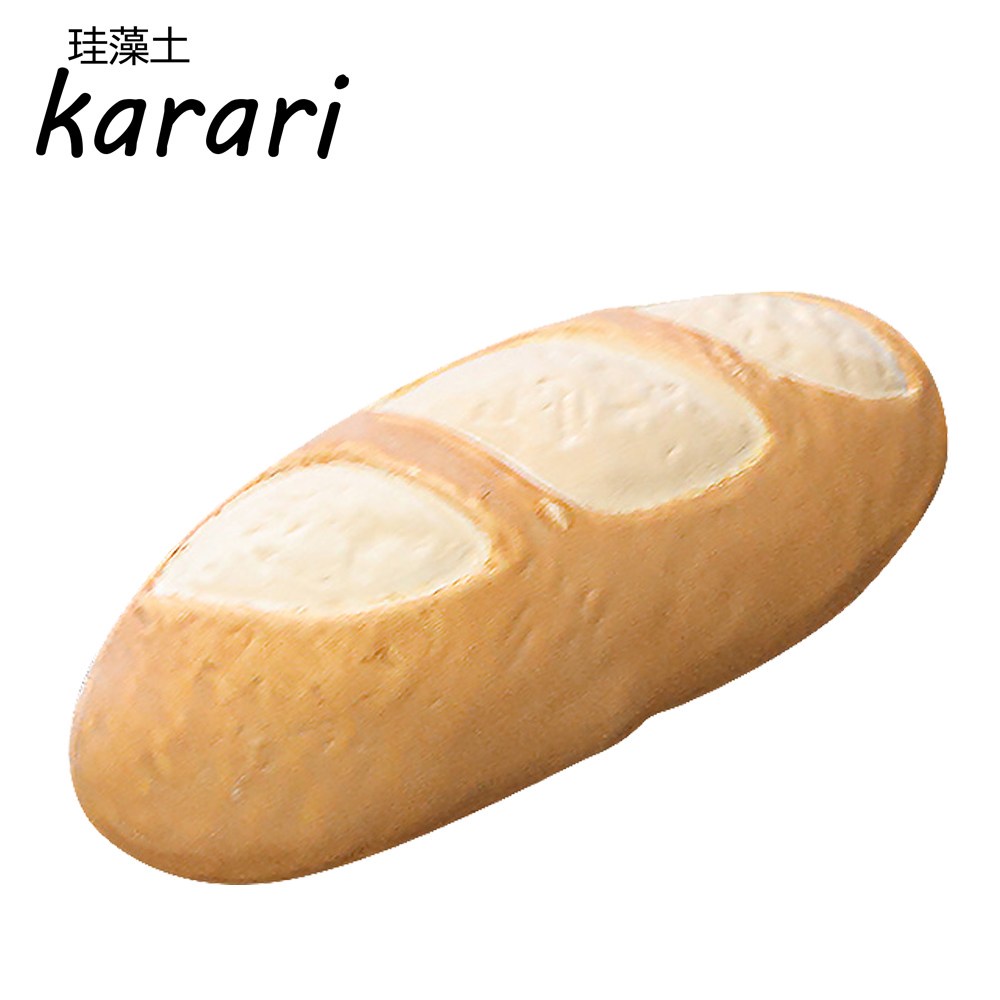 【HOLA】日本Karari珪藻土烤麵包蒸氣塊法國麵包