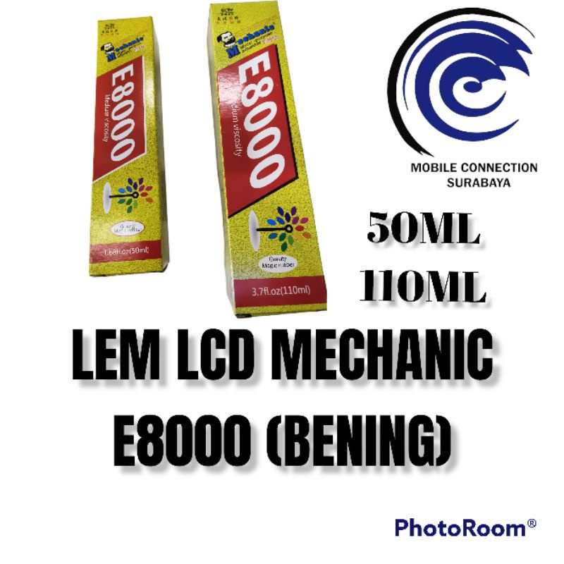 Putih Lcd Glue TOUCHREEN MECHANIC E8000 透明白色