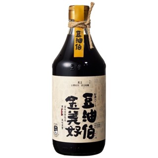 【HOLA】屏東豆油伯金美好無添加糖醬油500ml