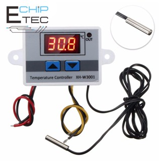 1PCS XH-W3001 110-220V 12V 24V 10A 恆溫器控制開關帶探頭數字溫度控制器恆溫器
