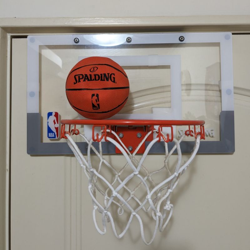《二手》SPALDING斯伯丁 室內籃球架 小籃球 籃框 籃板