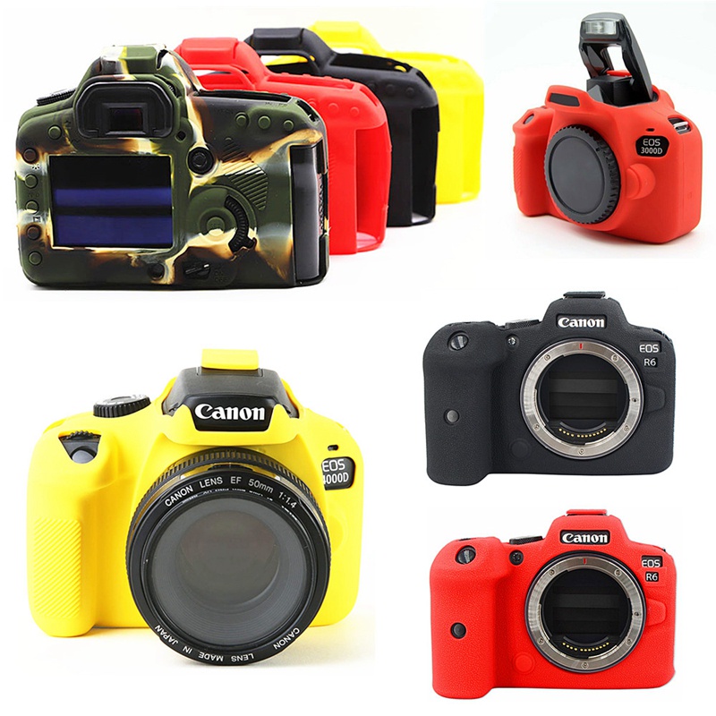 适用于佳能 Canon EOS R6 R7 90D 4000D 3000D 60D 5D II 77D 7D 相機保護套