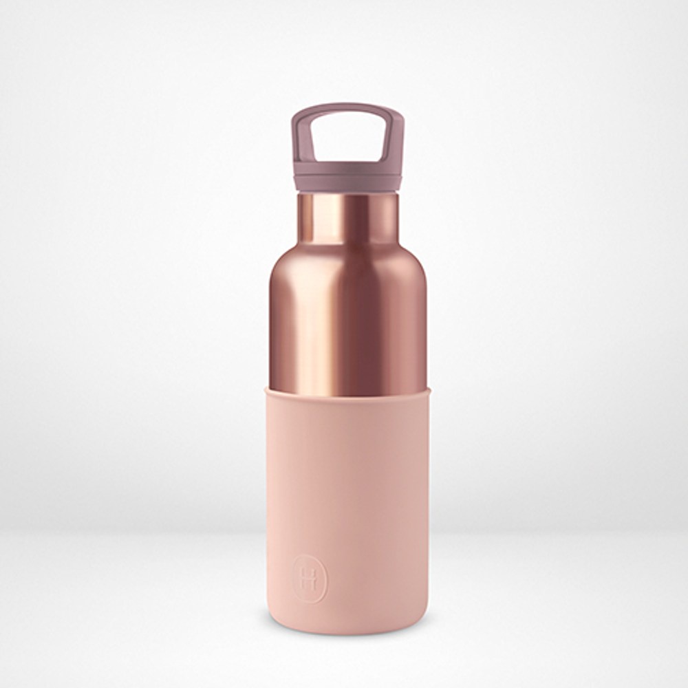 【HOLA】【HYDY】時尚保溫瓶 拿鐵-蜜粉金瓶 (480ml)