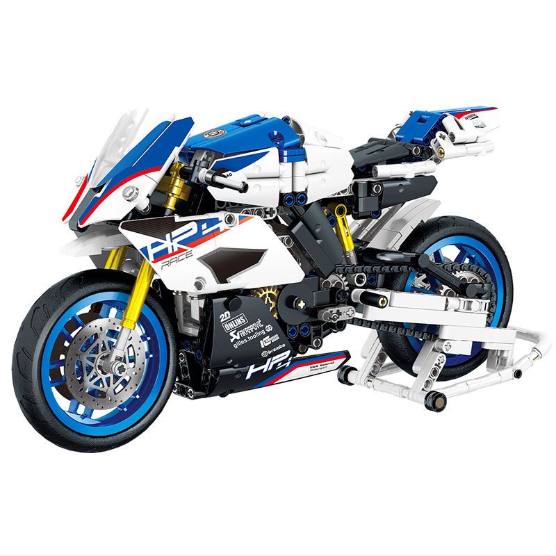 摩托車積木 兼容樂高42130寶馬M1000RR摩托車機械組高難度拼裝積木玩具杜卡迪