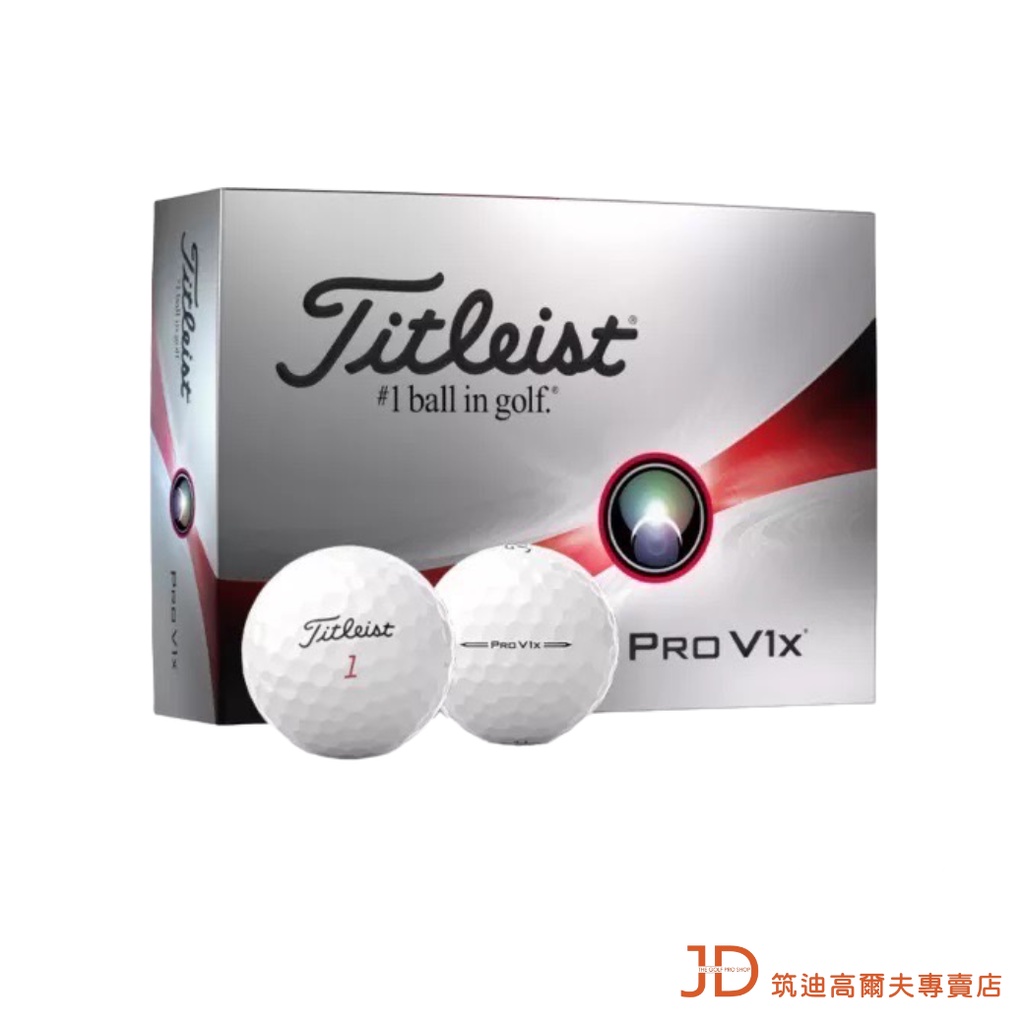 全新  TITLEIST PRO V1x 高爾夫球