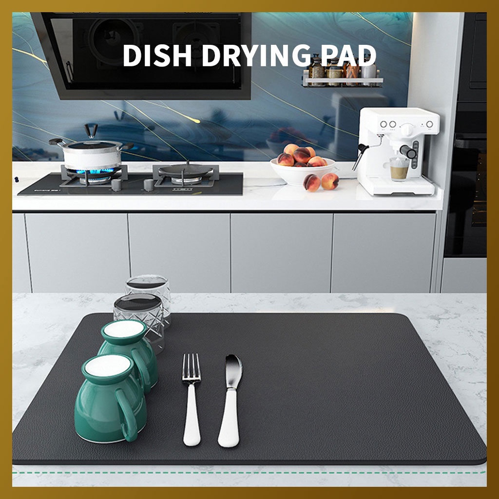 矽膠乾燥墊耐熱排水洗碗機耐用墊墊餐具桌墊廚房防濺墊