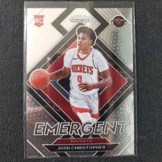 2021-22 Prizm Emergent 休士頓火箭隊 Josh Christopher 特卡