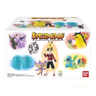 現貨 正版 BANDAI 精靈寶可夢SCALEWORLD城都地區火爆獸月伊布太陽伊布果然翁火球鼠未知圖騰神奇寶貝盒玩