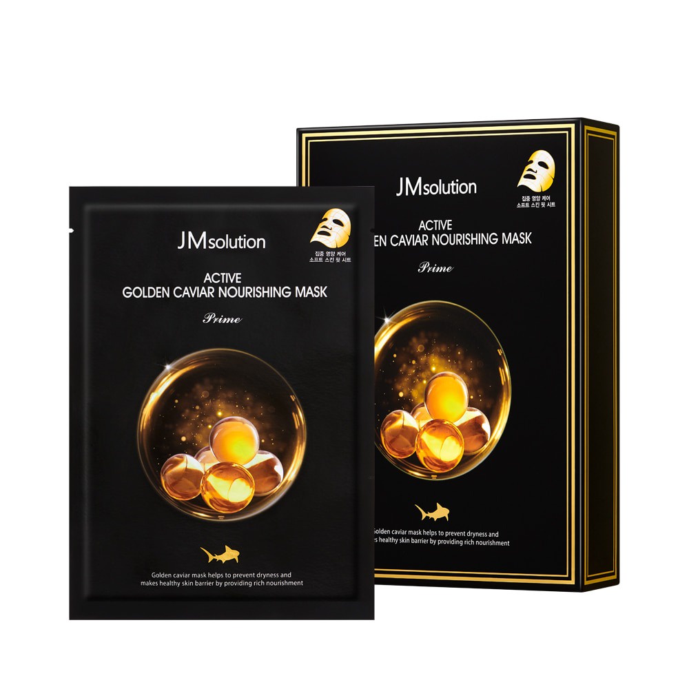 Jm solution 活性黃金魚子醬滋養面膜