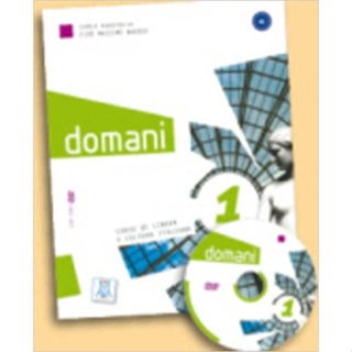 Domani 1 (A1) - Libro Alumna + DVD 課本+DVD 9788861821729 <華通書坊/姆斯>