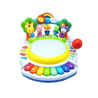 現貨在臺🌟免運🎈韓國空運 pororo 波露露 淘氣小企鵝 聲音 音樂 鋼琴 練歌房 ktv 卡拉ok 樂器 玩具遊戲組