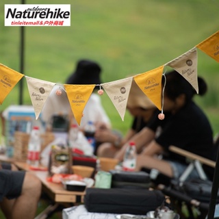 Naturehike挪客露營氛圍三角旗野營派對裝飾節日團隊生日小旗子