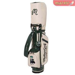 高爾夫球包 高爾夫球袋 高爾夫槍袋 槍袋 輕量便攜版 韓國malbon高爾夫球包2023新款戶外GOLF球桿包男女通用標