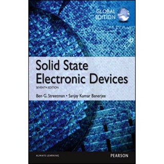 <姆斯>SOLID STATE ELECTRONIC DEVICES 7/E STREETMAN 9781292060552 <華通書坊/姆斯>
