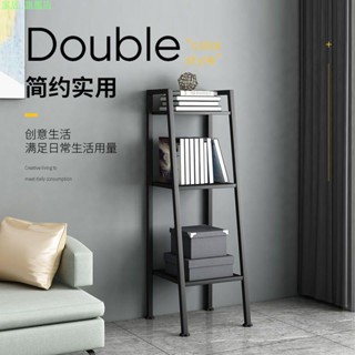家居 旗艦店 北歐風收納架臥室廚房客廳 微波爐整理架 花架落地多層置物架書架
