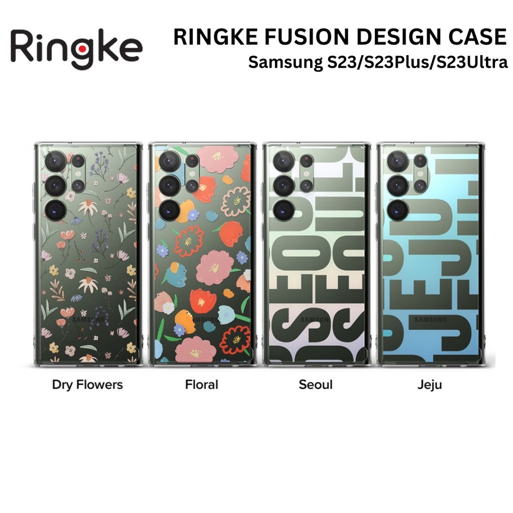 SAMSUNG Ringke Fusion 設計案例三星 Galaxy S23 Ultra Plus 5G 外殼
