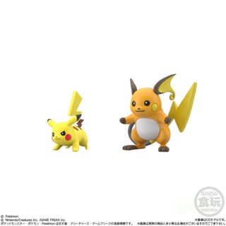 現貨 正版 萬代 BANDAI 盒玩 皮卡丘 雷丘 神奇寶貝 精靈寶可夢 SCALE WORLD關都地區3 套組小霞九尾