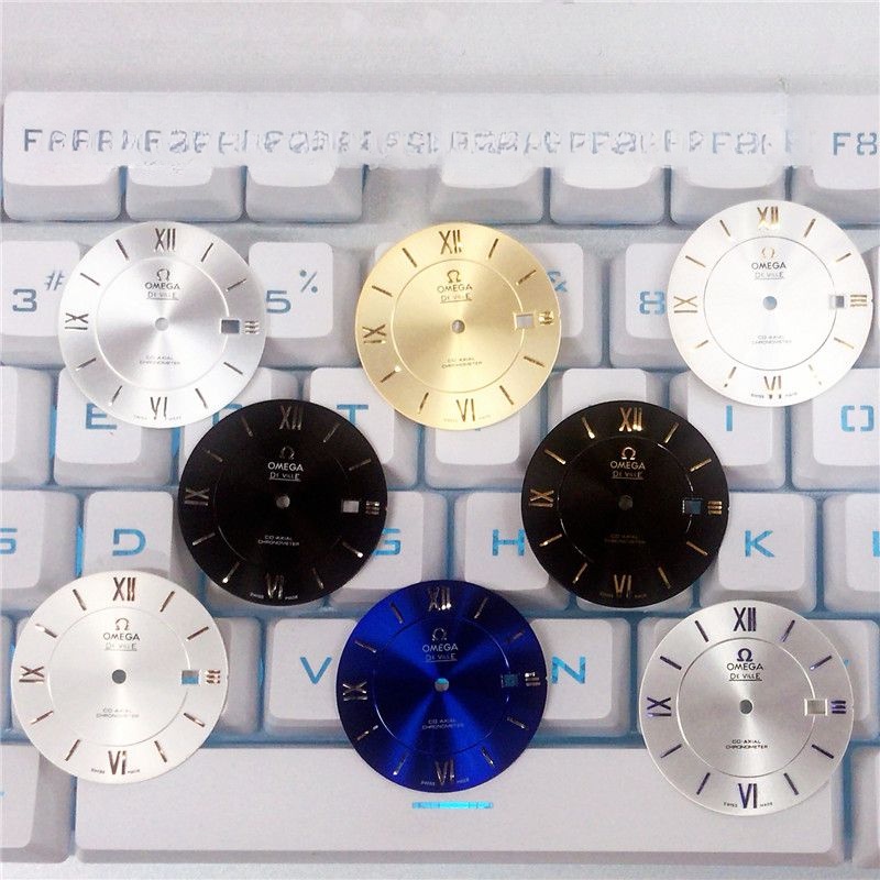 【手錶錶盤配件】適用於小蝴蝶飛行錶盤文字適配2824-2機芯羅馬字盤面配件