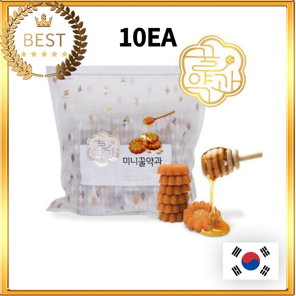 [Samlip] 三立 迷你蜂蜜藥果 韓國傳統點心 10個 茶點 藥果 韓劇還魂 勁道的韓國傳統零食 細小的Yakgwa