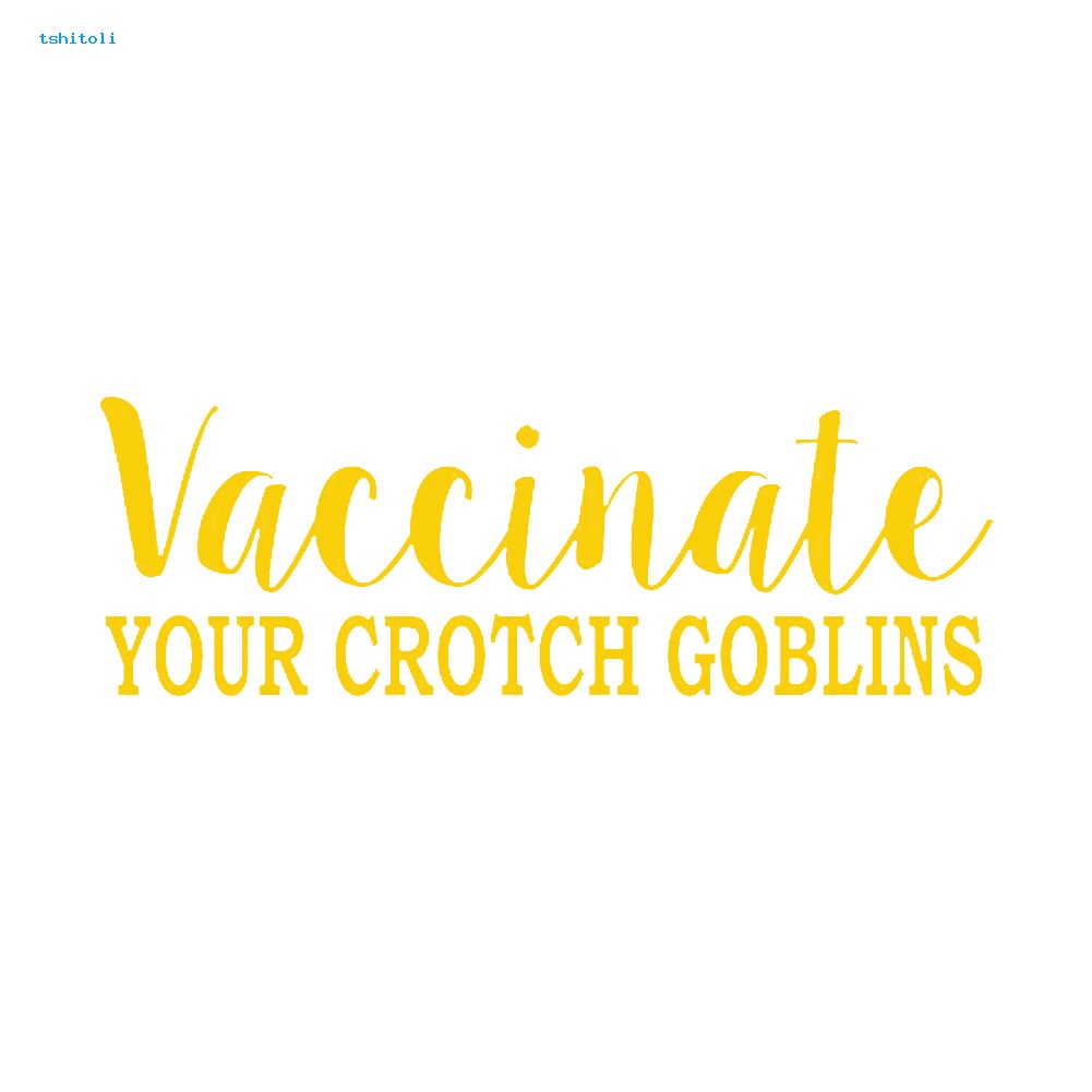 Ts 接種疫苗您的褲襠 Goblins 有趣的汽車車輛反光貼花貼紙裝飾
