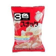 【享吃零食】日本 HARUYA屋  三色蝦餅 蝦餅