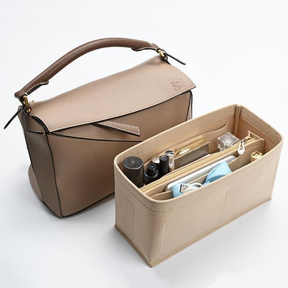 內袋 包中包 包包內襯 適用於羅意威LOEWE puzzle 幾何包內膽 內襯包 撐整理分隔 收納包中包